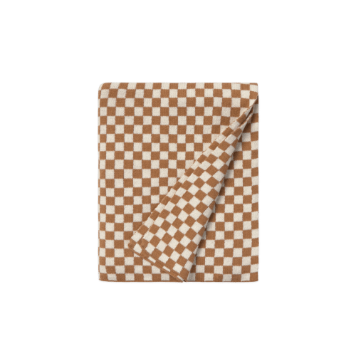 KNITTED BLANKET TILES TOFFEE – Lorena Canals | Official Website