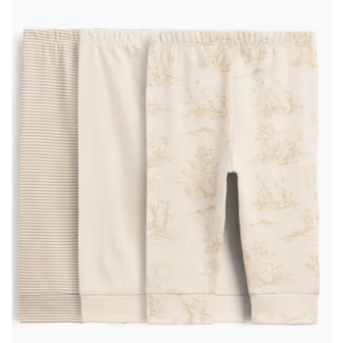 Baby First Favorites Organic Cotton Pull-On Pants (Multi-Pack)