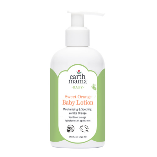 Earth Mama Baby Lotion Sweet Orange 240mL