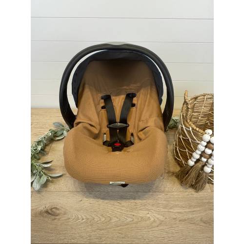 Lightweight jersey knit car seat liner