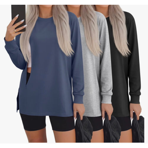 Ficerd 3 Pack Women's Nursing Tops for Breastfeeding