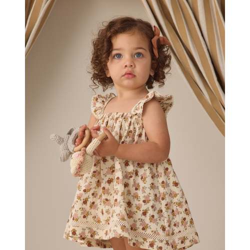 Ruffle Tank Dress Vintage Stripe
