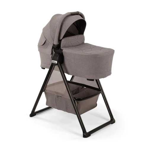 Nuna SWIV & TRIV Series Bassinet + Stand - Umber (Nuna x BMW)