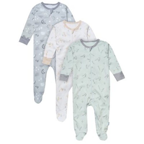 Gerber Baby Neutral 3-Pack Sleep N´Play, Sizes Newborn - 6/9 Months