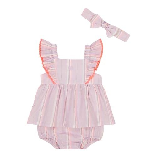 Juicy Couture Baby Girls Sunsuit With Headband
