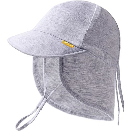 FURTALK Baby Sun Hat UPF 50+ UV Ray Sun Protection Cotton Toddler Hats for Boys Girls
