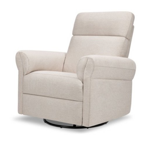 daVinci Suzy Flex Recliner and Swivel Glider with Adjustable Headrest and Armrests - Beach