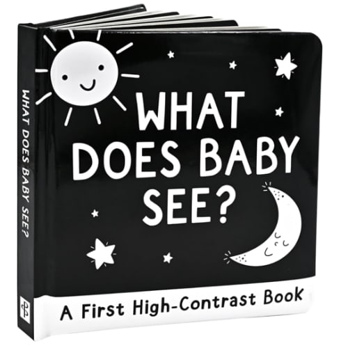 What Does Baby See? A High-Contrast Board Book (Padded Cover)