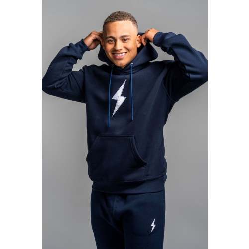 Navy Blue Hoodie | Hoodies for Baseball | Baseball Apparel – BRUCE BOLT