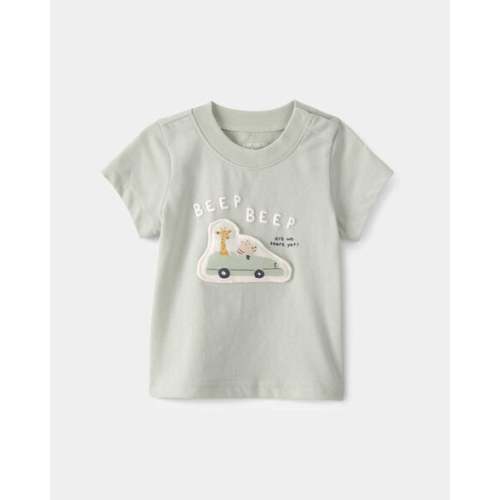 Baby Critter Road Trip Graphic Tee - Green | Carter's