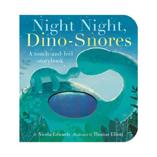 Night Night, Dino-Snores - by Nicola Edwards (Board Book)