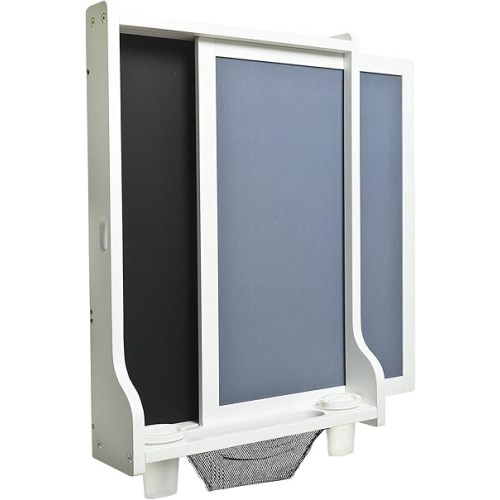 Little Partners Learn N’ Share Easel, Art and Education Add-on Attachment for The Learning Tower (Improved) (Soft White)