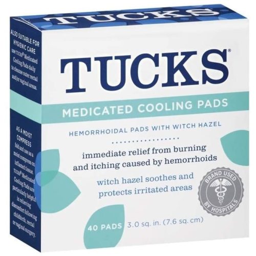 Tucks Hemorrhoidal Pads with Witch Hazel-40 Count - 40 Count (Pack of 1)