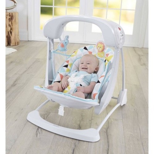 Fisher-Price Deluxe Take-Along Swing & Seat - Windmill