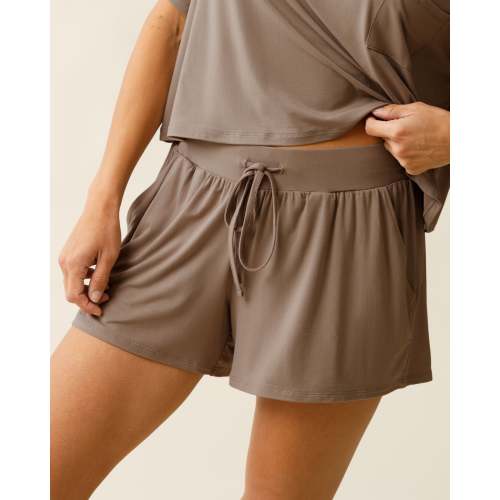 Aria Bamboo Casual Lounge Short | Granite - Kindred Bravely