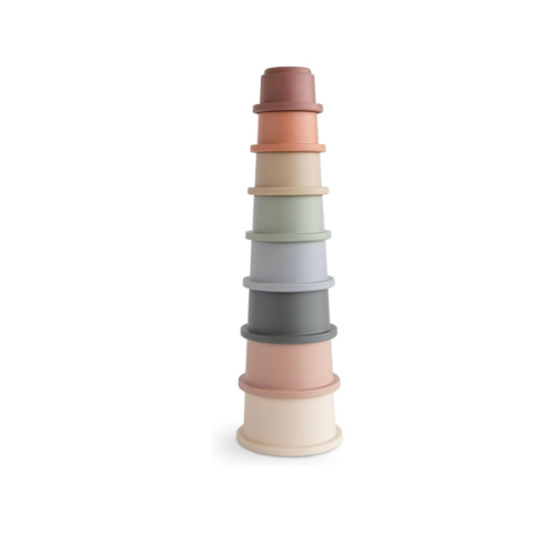 mushie Stacking Cups Toy | Made in Denmark (Original)