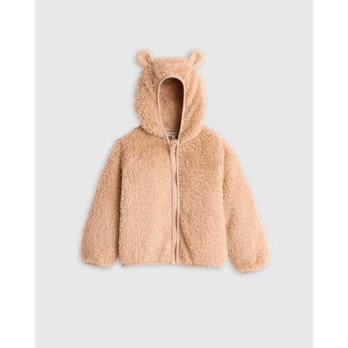 Recycled Sherpa Fleece Bear Jacket