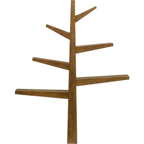 Babyletto Kids Spruce Tree Bookcase in Natural Walnut, Greenguard Gold Certified