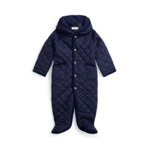 Baby Water-Repellent Hooded Barn Pramsuit