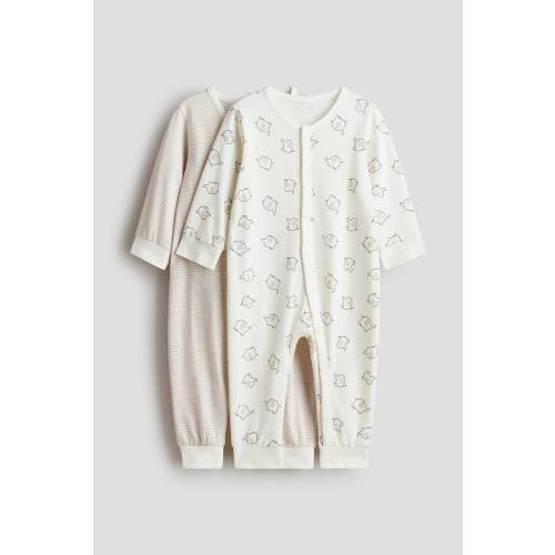 2-PACK PATTERNED COTTON PAJAMAS