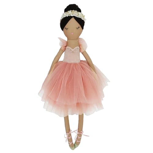 MON AMI Juliet The Prima Ballerina Stuffed Doll  22 Inches | Plush Ballerina Doll for Girls | Use as Toy or Room Decor for Kids of All Ages