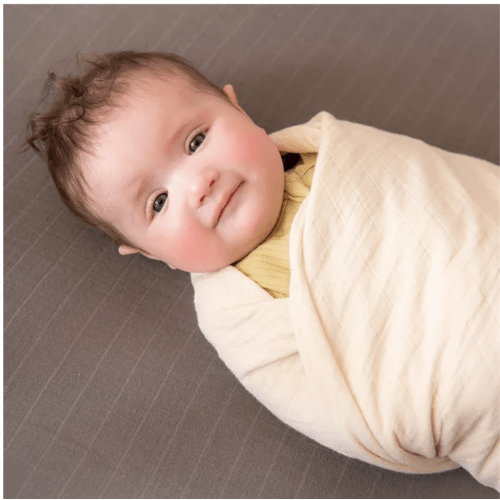 Organic Breathable Swaddle Blankets 4-Color Pack WOODLAND COLOR