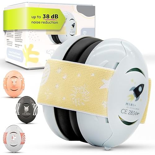 Schallwerk ® Mini+ Baby Ear Muffs – Noise Protection for Babies, Infants, Toddlers – CE & ANSI Certified Headphones