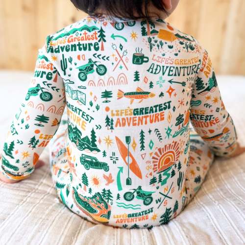 Wanderlust Onesie - 6-9m