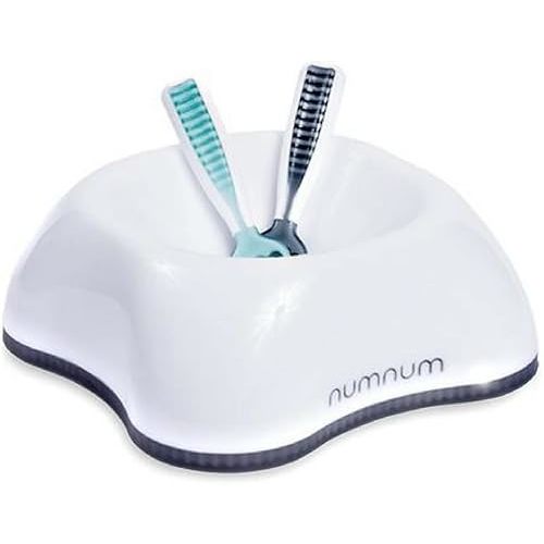 NumNum Beginner Bowl for Babies & Toddlers, BPA-Free Silicone Baby Led Weaning Bowl with Non-Slip Base, Self-Feeding Baby Dish for 6+ Months, Easy-to-Clean Baby Feeding Essential and GOOtensils