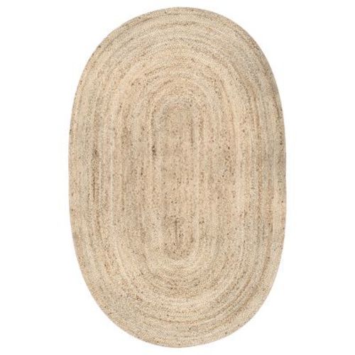 Nuloom Hand Woven Farmhouse Jute Indoor Area Rug