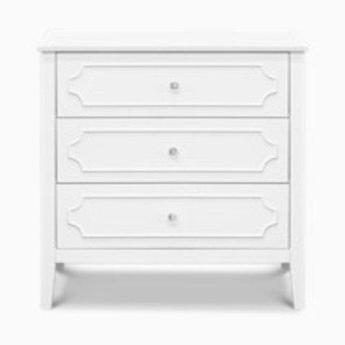 daVinci Chloe Regency 3-Drawer Dresser - White