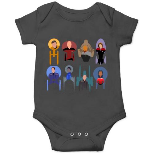 Trek ships & captains 2020 Onesies sold by Irene Torres | SKU 88463643 | 65% OFF Printerval