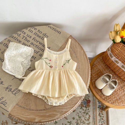Embroidered Camisole Dress – Teeny Mini Me