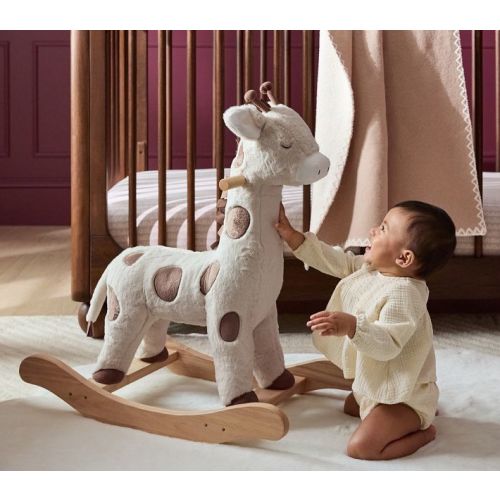 Giraffe Critter Plush Nursery Rocker