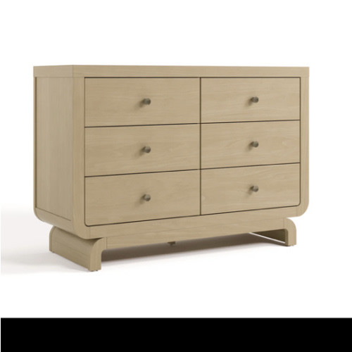 Storkcraft® Santorini® 6 Drawer Dresser Driftwood
