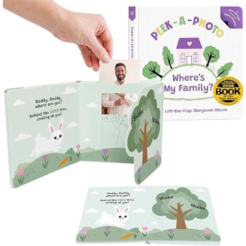 Peekaboo Baby Photo Albums, Interactive Toddler Books
