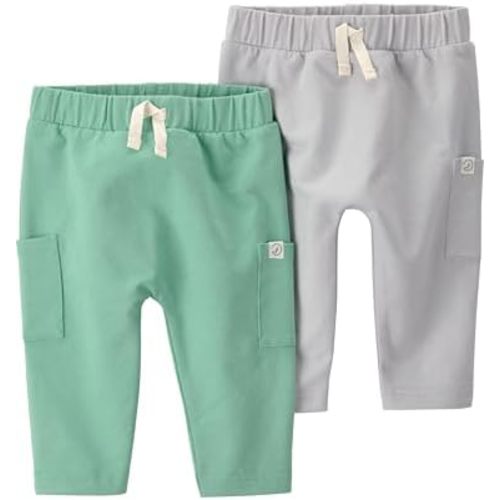 Little Planet by Carter's Baby 2-Pack Pants Made with Organic Cotton