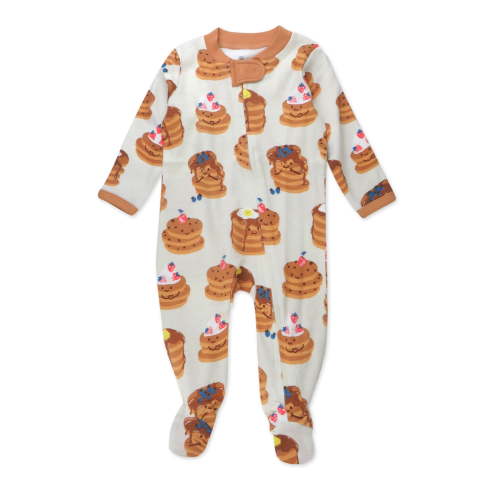 Honest Baby Clothing Organic Cotton Boy or Girl Long Sleeve Sleep N Play, Newborn to 9 Months