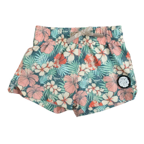 Tropic Breeze Little Surfer Dude Swim Trunks