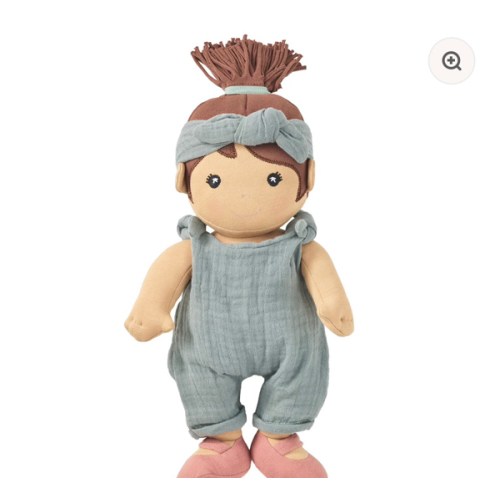 Apple Park Kids - Paloma in Teal Muslin