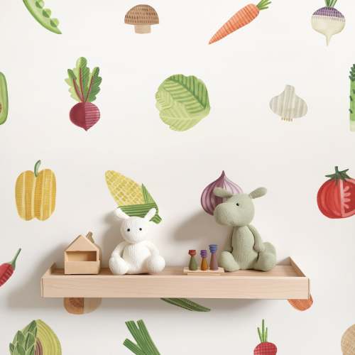 Fresh Vegetable Kit • Small • Peel-and-Stick Wall Decals