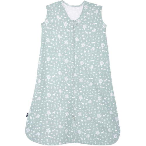 HALO® SleepSack®, 100% Cotton Wearable Blanket, Swaddle Transition Sleeping Bag, TOG 0.5, Sage Woodland - Walmart.ca