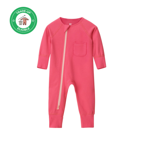 Zip Romper in Red Maple – Our Little Treasures