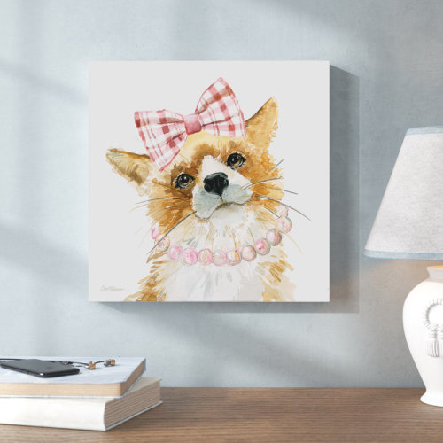 Viv + Rae™ Kerrick Glamour Girls Fox - Canvas Art Print & Reviews | Wayfair