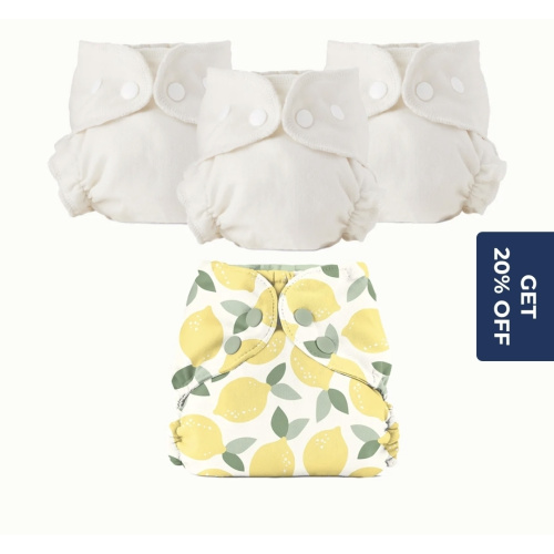 Organic Cloth Diaper Bundle Starter – Esembly