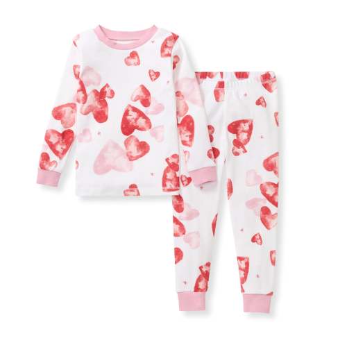 I Heart You Organic Cotton Two-Piece Pajamas – Burt's Bees Baby