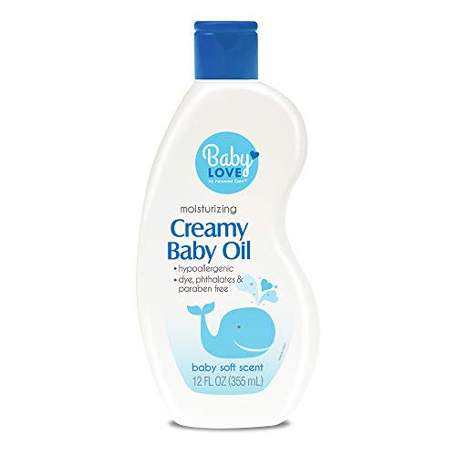 Soft & Soothing Baby Oil, 12 Ounce