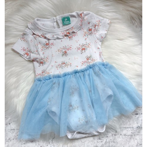 Disney Baby Winnie The Pooh Pastel Baby Girl Romer 1 Piece Tutu Outfit 18m