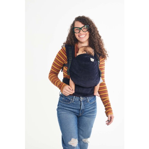Midnight Blue - Corduroy Free-to-Grow Baby Carrier – Baby Tula US
