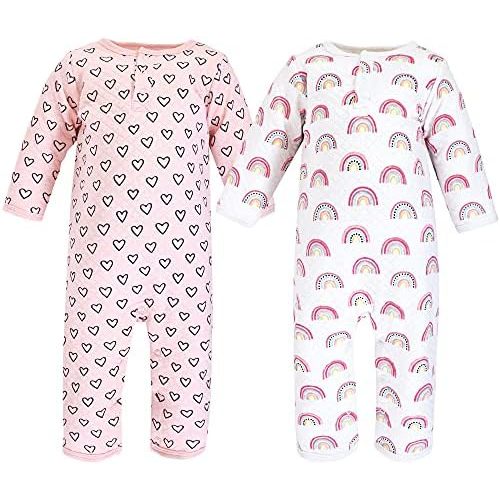Hudson Baby Unisex Baby Premium Quilted Coveralls